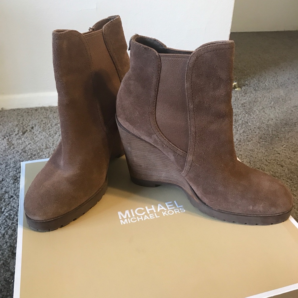 Michael Kors Thea Wedge Bootie